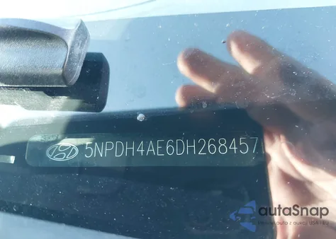 2013 Hyundai Elantra Gls from USA, damaged, VIN 5NPDH4AE6DH268457